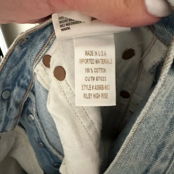 Agolde Riley High Rise Jean - Picture 4 of 4